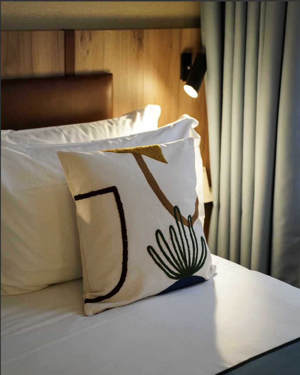 coussin brodé