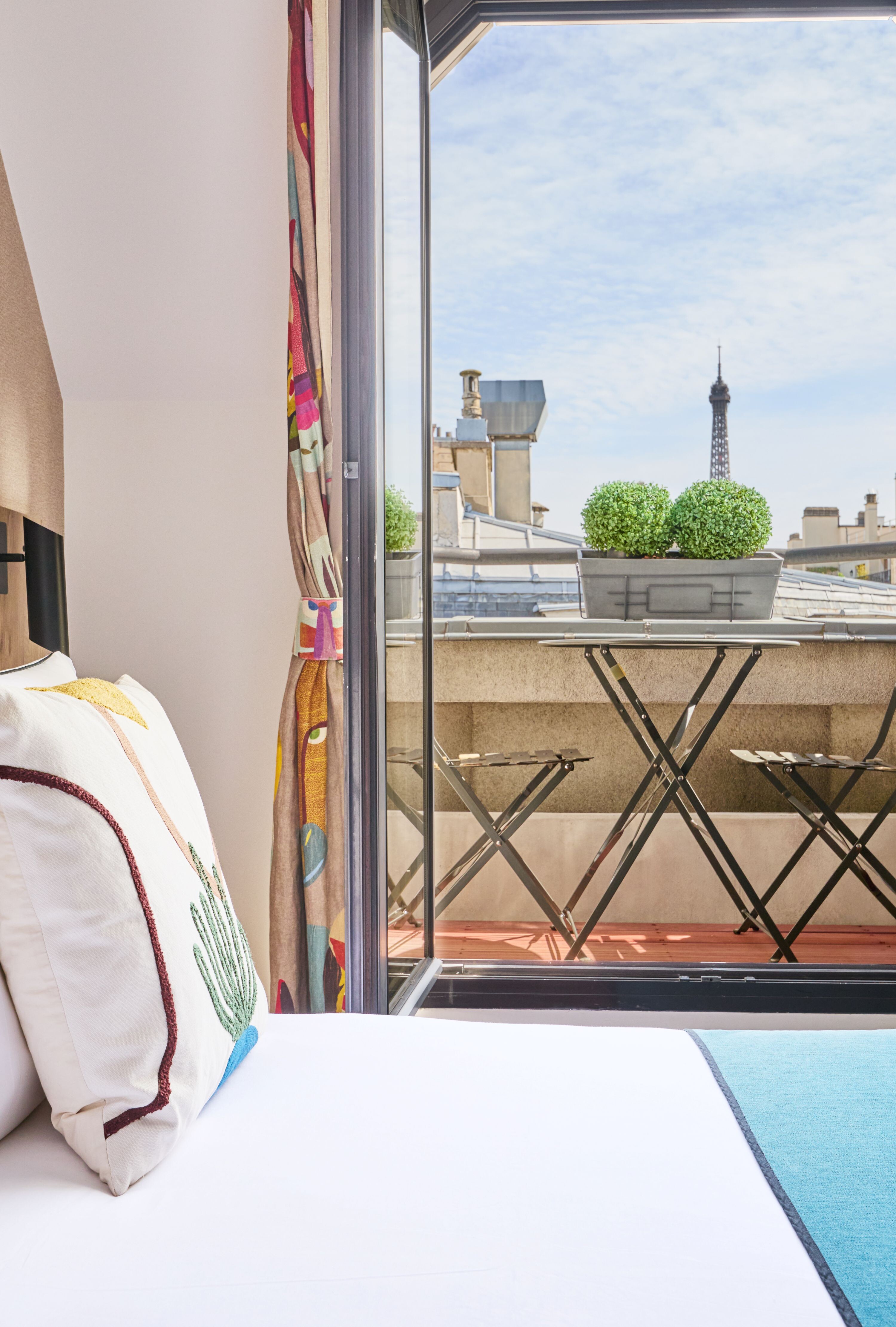 Chambre Vue Tour Eiffel
