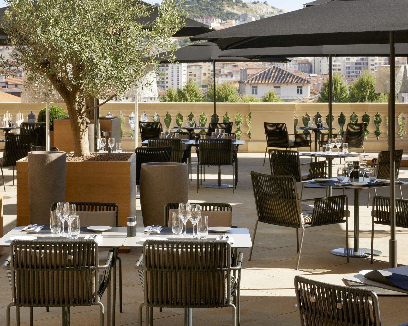 Terrasse avec vue
