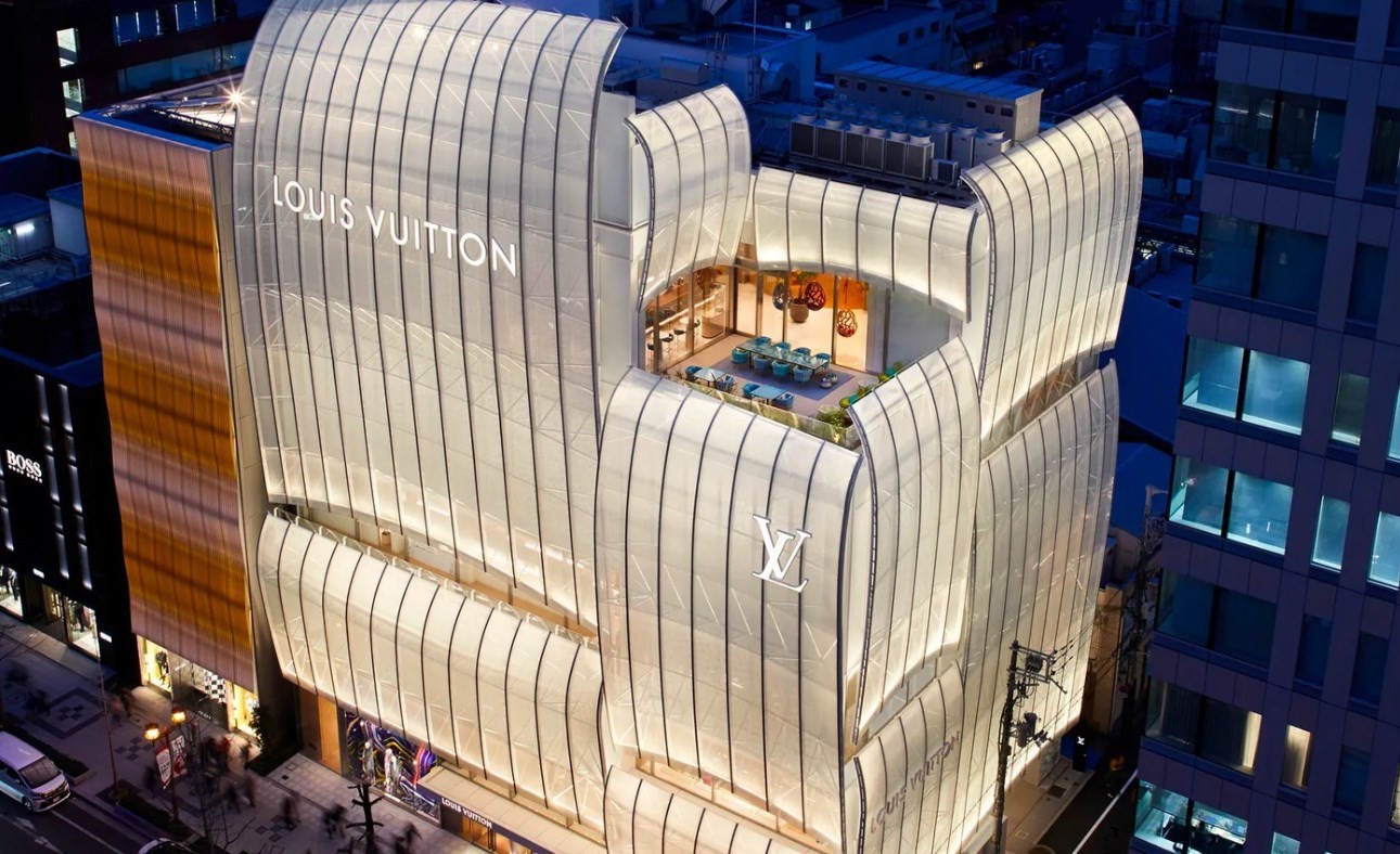 Louis Vuitton Seoul Opens With Frank Gehry Design